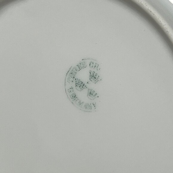 Three Crowns Germany Hand-Painted Vintage Decorative Plate 6-1/4" - Picture 6 of 6